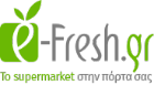 Λογότυπο του σουπερμάρκετ e-Fresh
